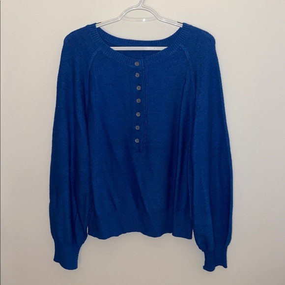 NWT Amazon Brand long sleeve Henley sweater size M - Picture 4 of 10